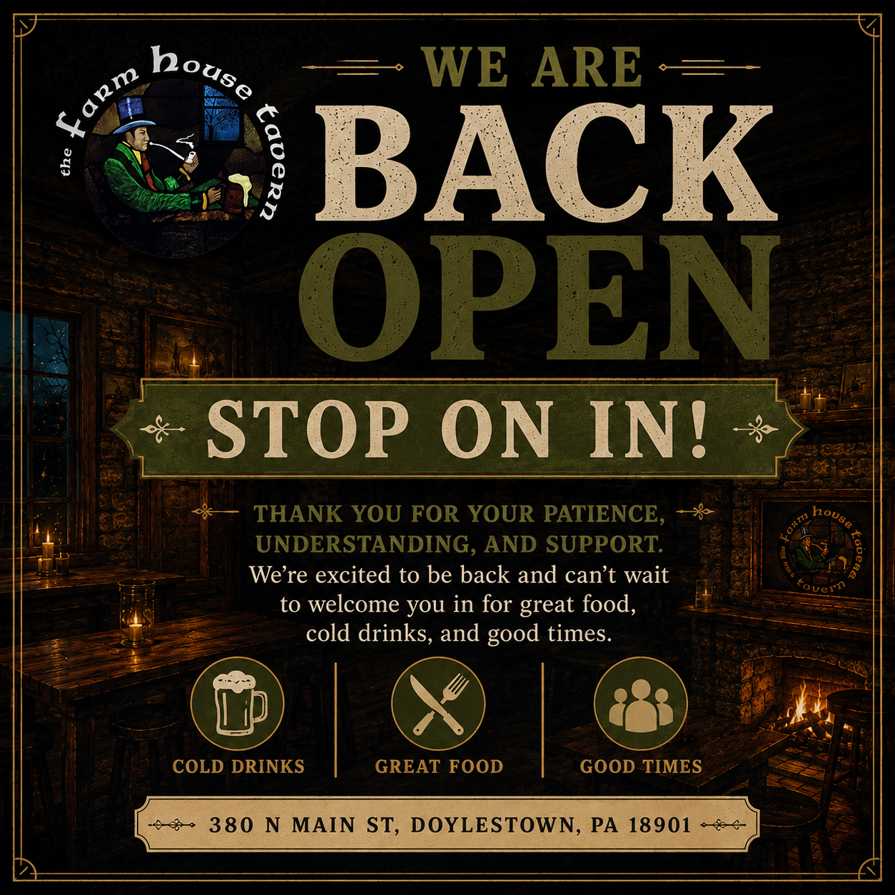 Farmhouse Back OPEN
